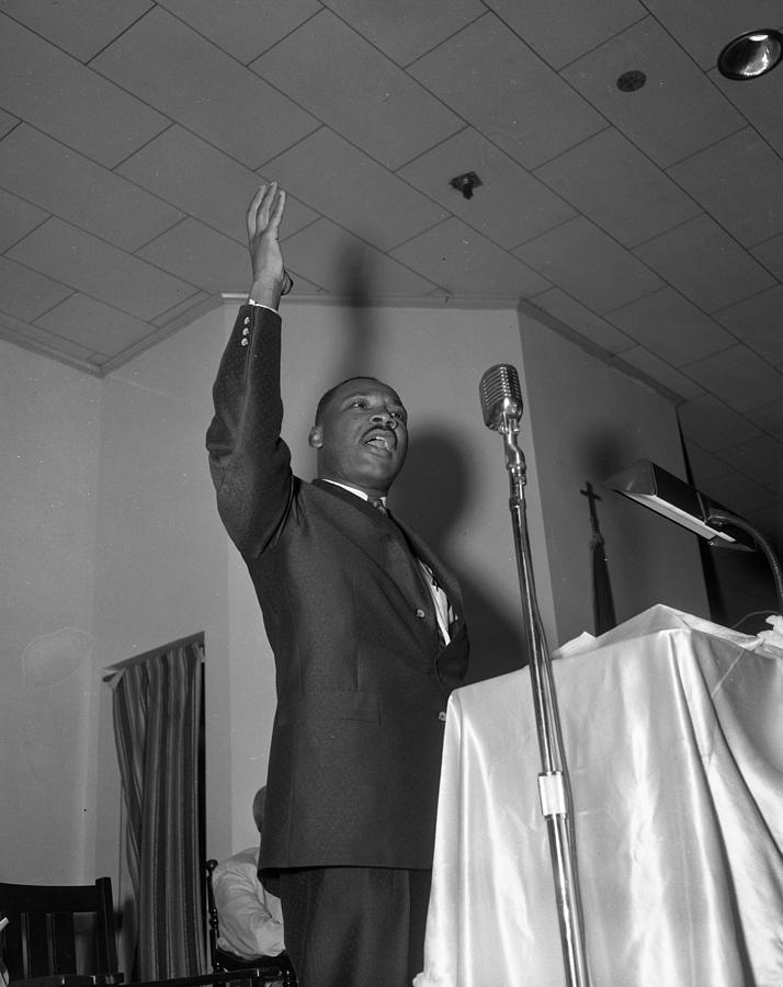 Dr. Martin Luther King Photograph by retro Images Archive