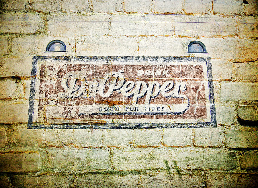 Dr Pepper-Good for Life Photograph by Douglas Barnard