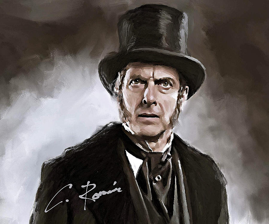 Dr. Who Painting by Charlie Roman