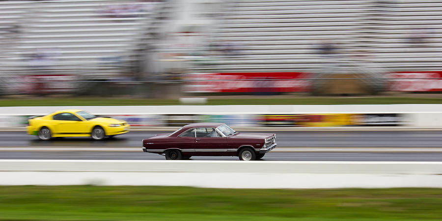 Drag Races Photograph by Penny Meyers