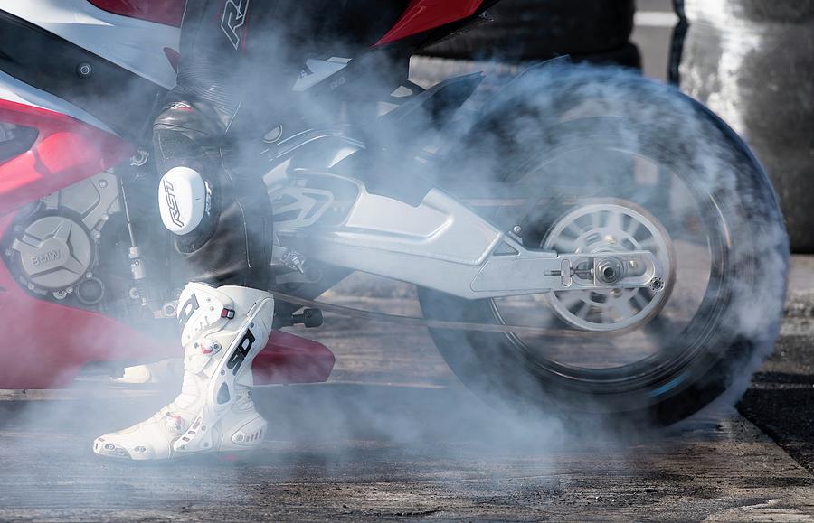 Drag Racing Burnout Photograph by Tony Camacho/science Photo Library ...