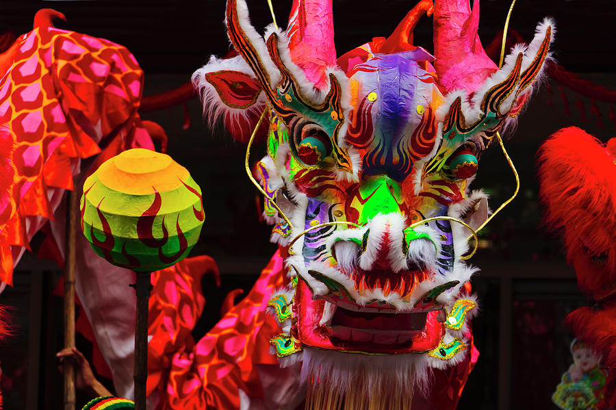 Dragon Dance Celebrating Chinese New Photograph by Keren Su - Pixels
