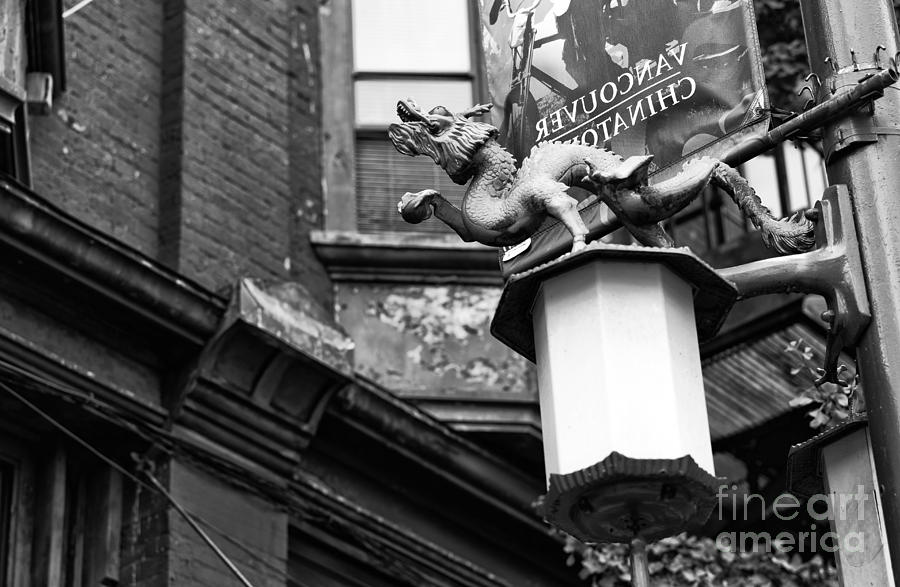 Dragon in Chinatown Photograph by John Rizzuto