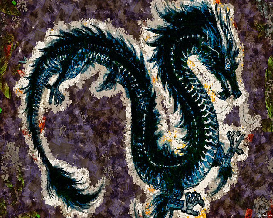 Dragon Painting by Joe Misrasi