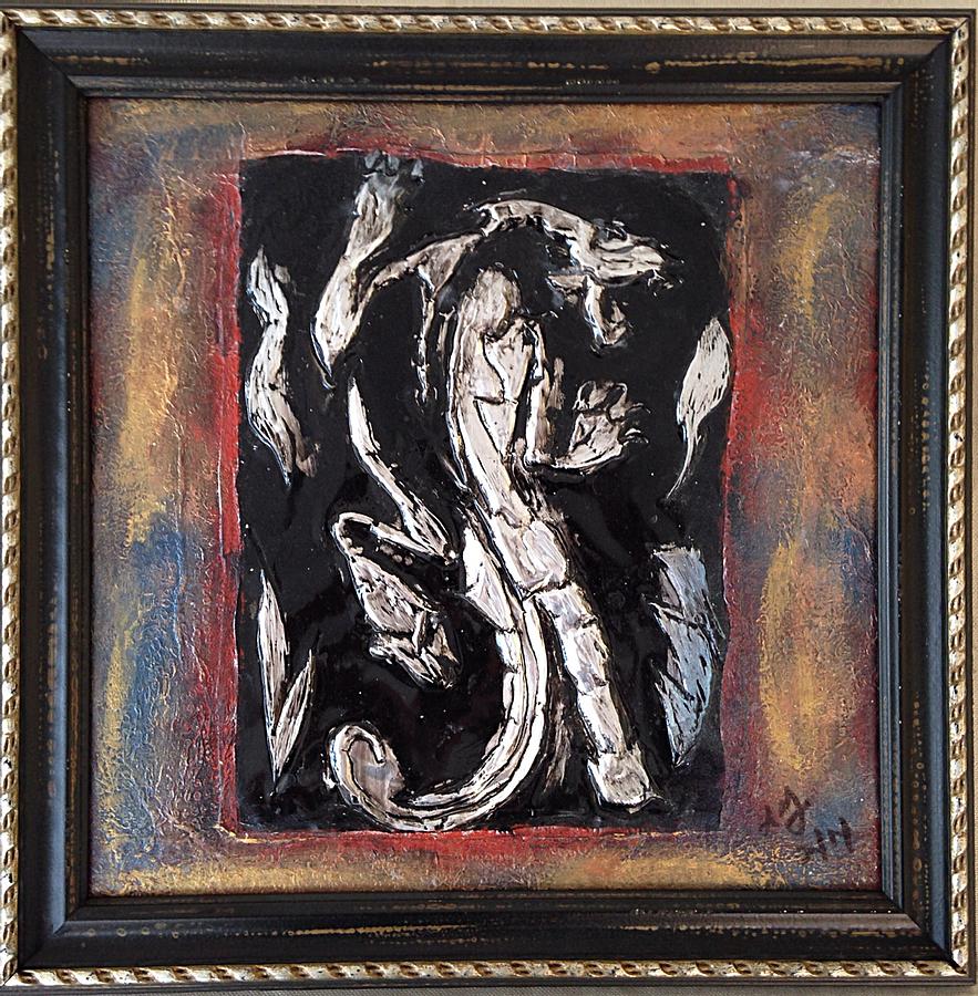 Dragon Mixed Media - Dragon Lion Repousse and Chasing By Alfredo Garcia Art - Original Mixed Media Modern Abstract Painti by Alfredo Garcia Dragon Mixed Media - Dragon Lion Repousse and Chasing By Alfredo Garcia Art - Original Mixed Media Modern Abstract Painti by Alfredo Garcia
