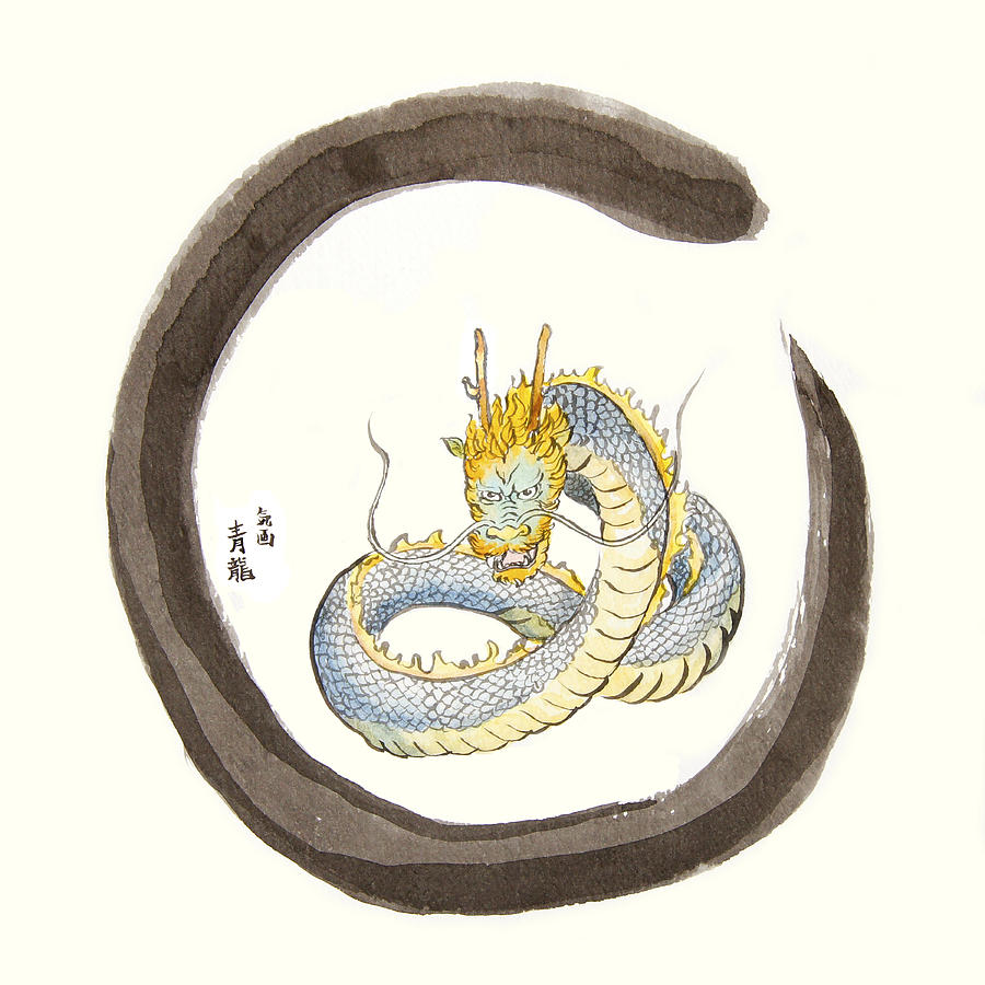 Dragon Painting - Dragon by Nozomi Takeyabu