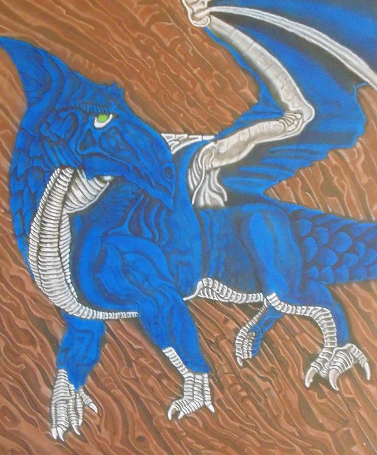 Dragon Painting - Dragon by Stuart Meek