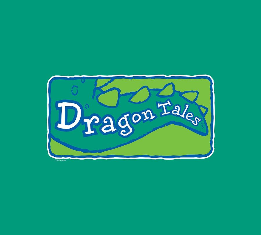 Dragon Tales - Logo Clean Digital Art by Brand A