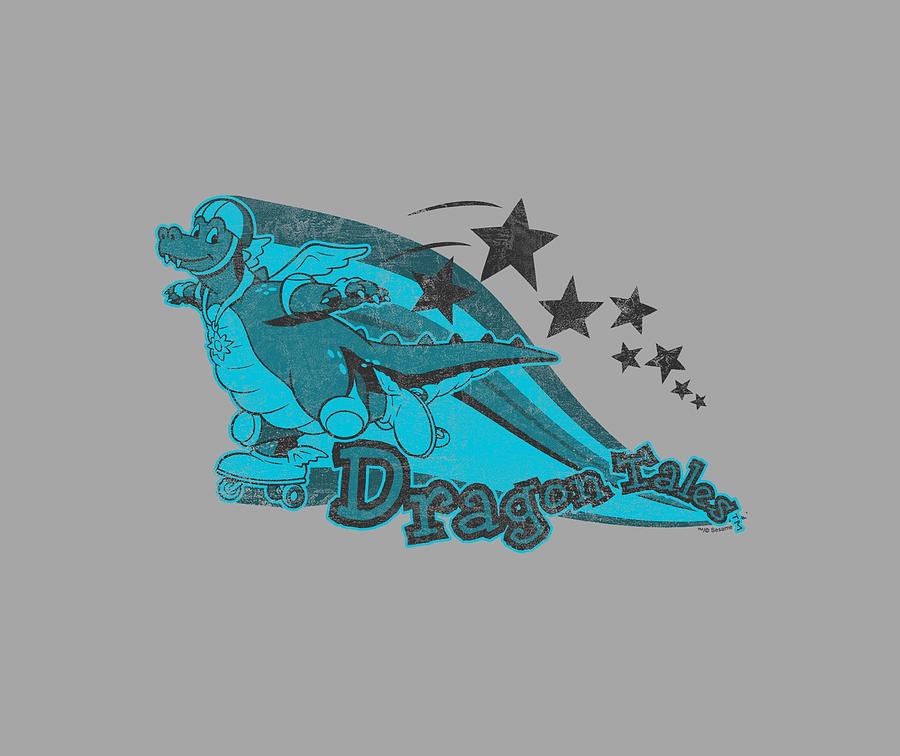 Dragon Tales - Ord Skates Digital Art by Brand A