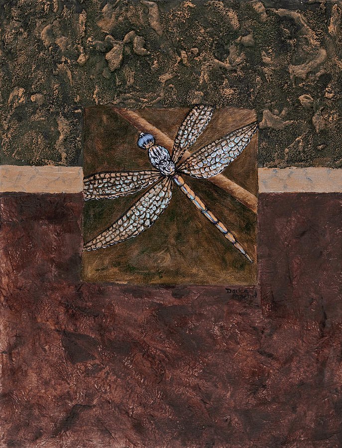 Dragonfly Painting by Darice Machel McGuire