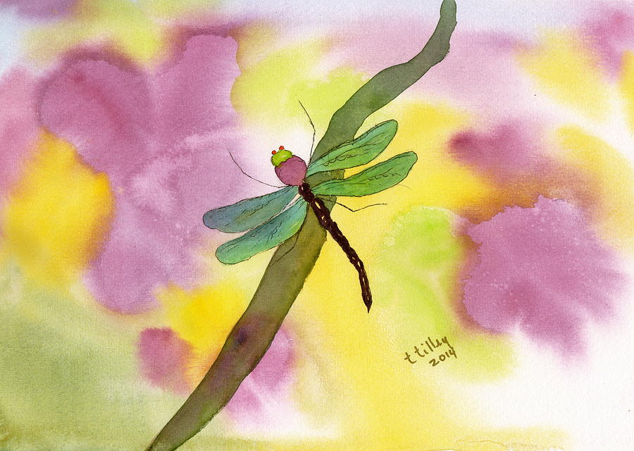 Dragonfly Dream Photograph by Teresa Tilley
