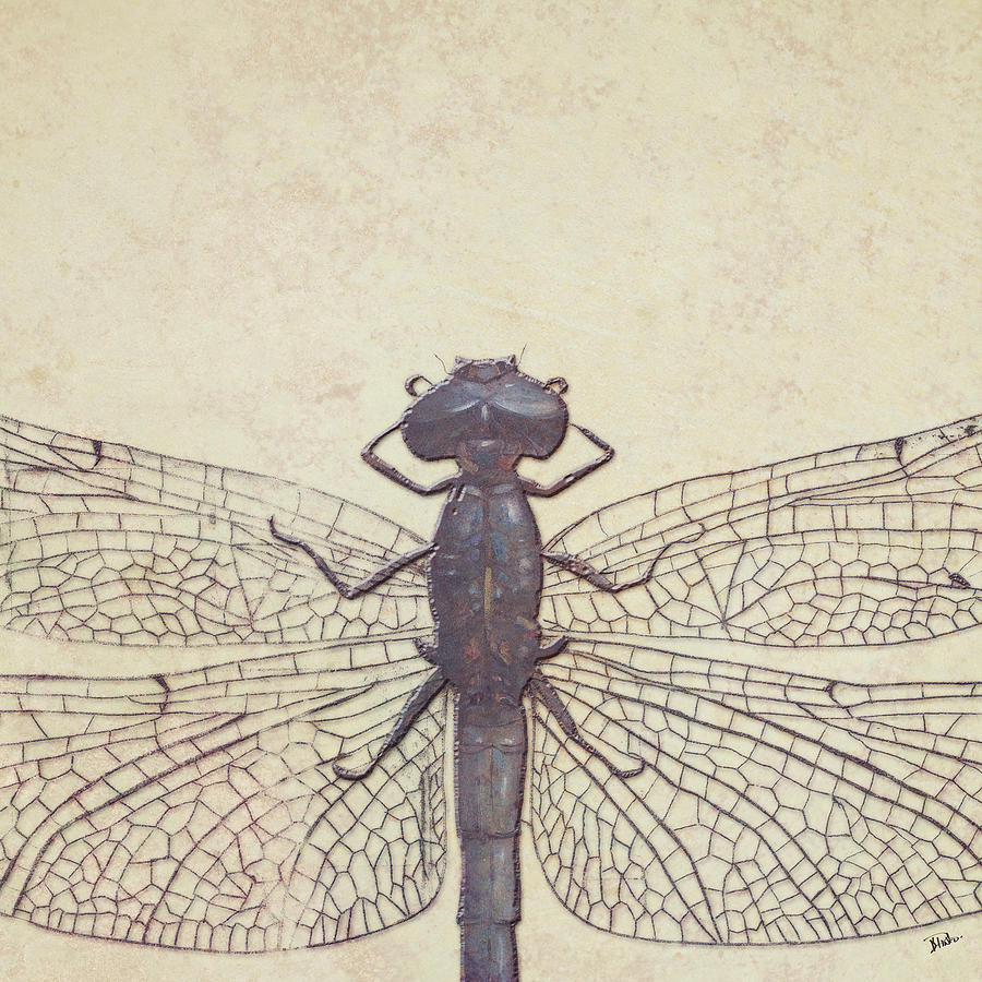 Wildlife Mixed Media - Dragonfly by Patricia Pinto
