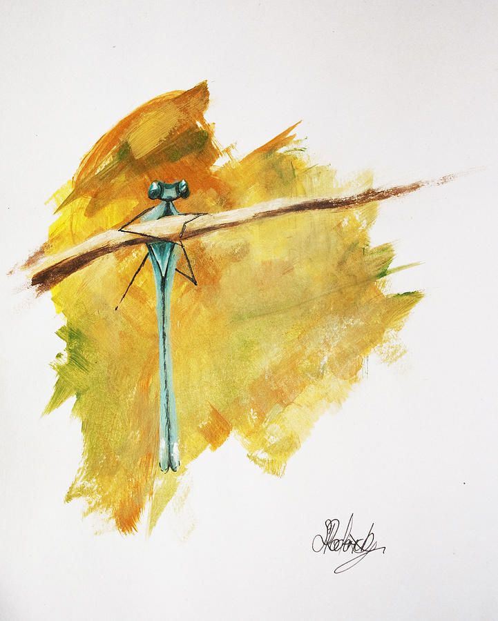Sean Roderick Dragonfly Mixed Media by Sean Roderick - Fine Art America