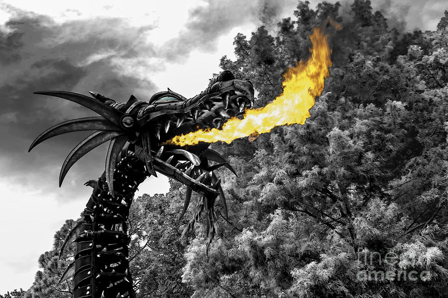 Orlando Photograph - Dragons Breath -Hybrid by Jeffrey Miklush