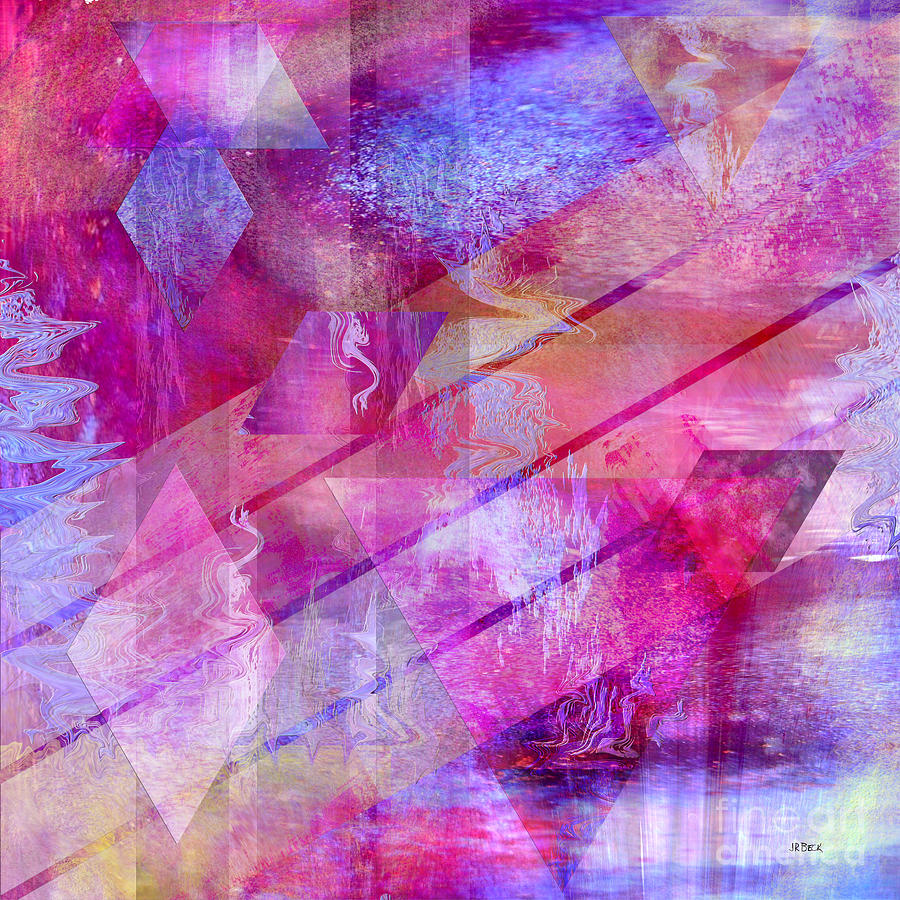 Dragon Digital Art - Dragons Kiss - Square Version by John Beck Dragon Digital Art - Dragons Kiss - Square Version by John Beck