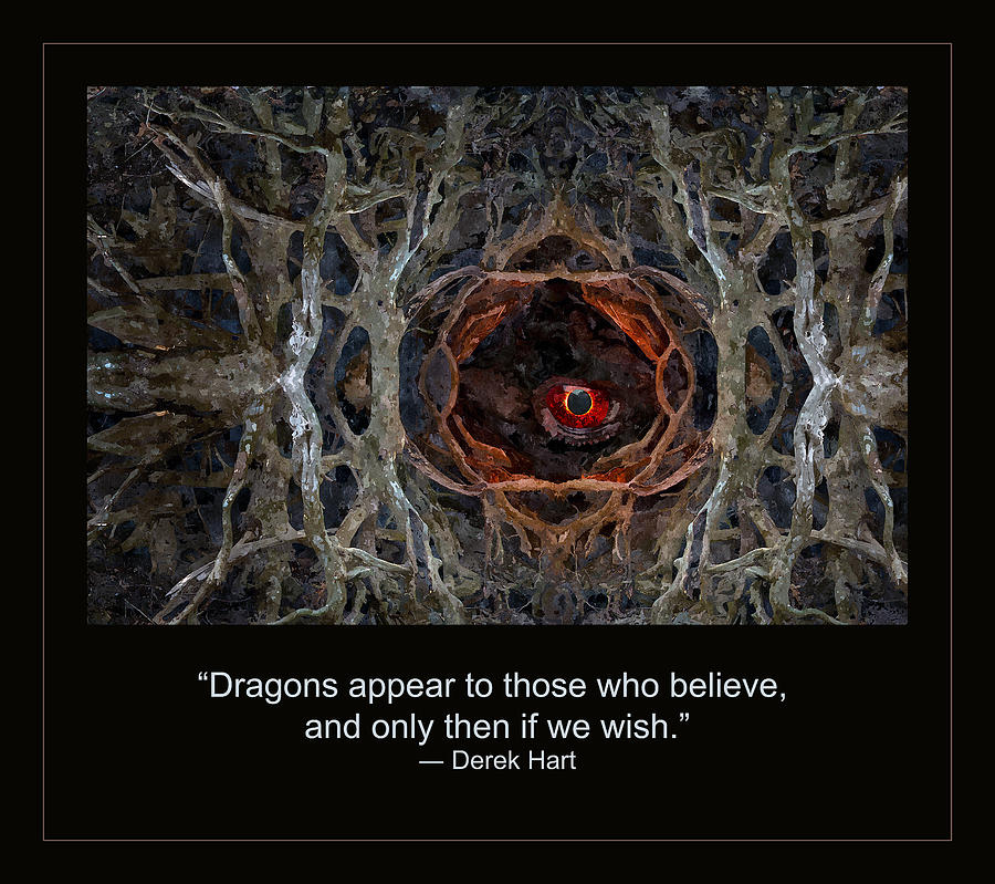 Fantasy Painting - Dragons by Rick Mosher