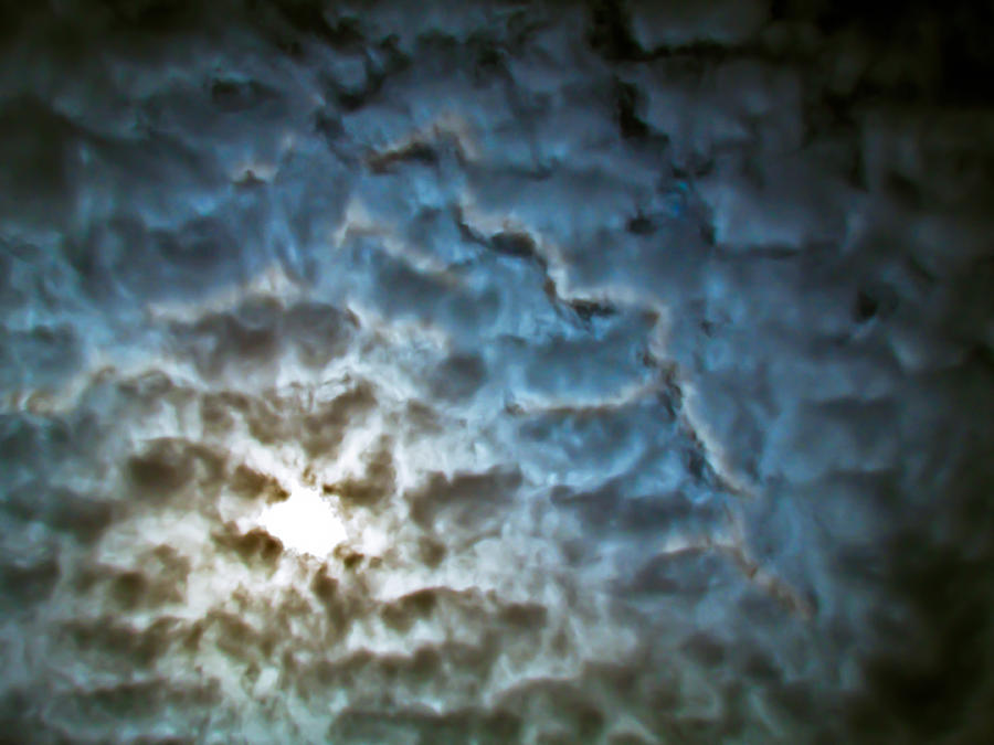 Nature Photograph - Drama in the Sky by Eva Kondzialkiewicz
