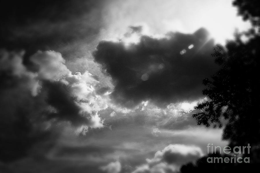 Clouds Photograph - Drama in the Sky by Paul Cammarata