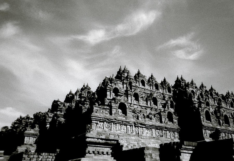 Dramatic Ethereal Borobudur Photograph by Shaun Higson
