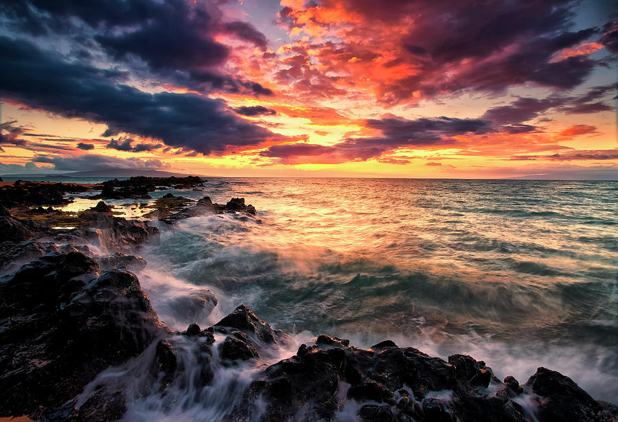 Dramatic Colourful Sky At Sunset Photograph by Scott Mead - Fine Art ...