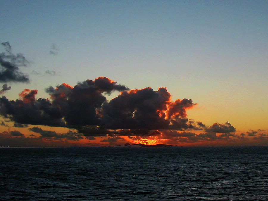 Dramatic Sea Sky at Dawn Photograph by Susan Savad