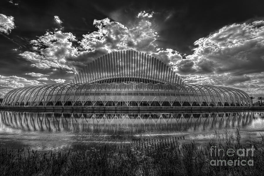 Architecture Photograph - Dramatic Sky by Marvin Spates
