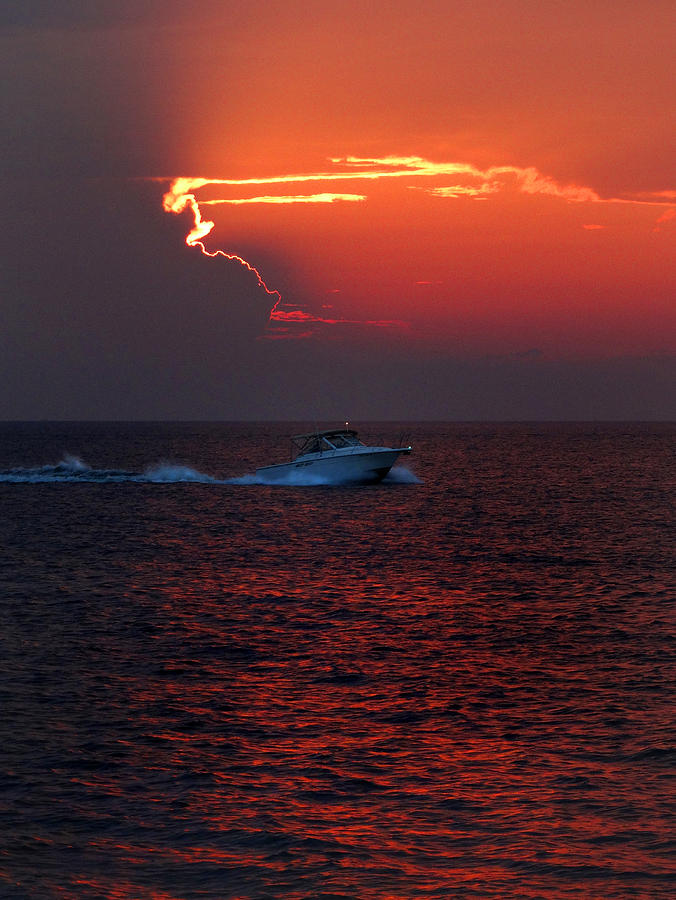 Dramatic Sunset Photograph by David T Wilkinson