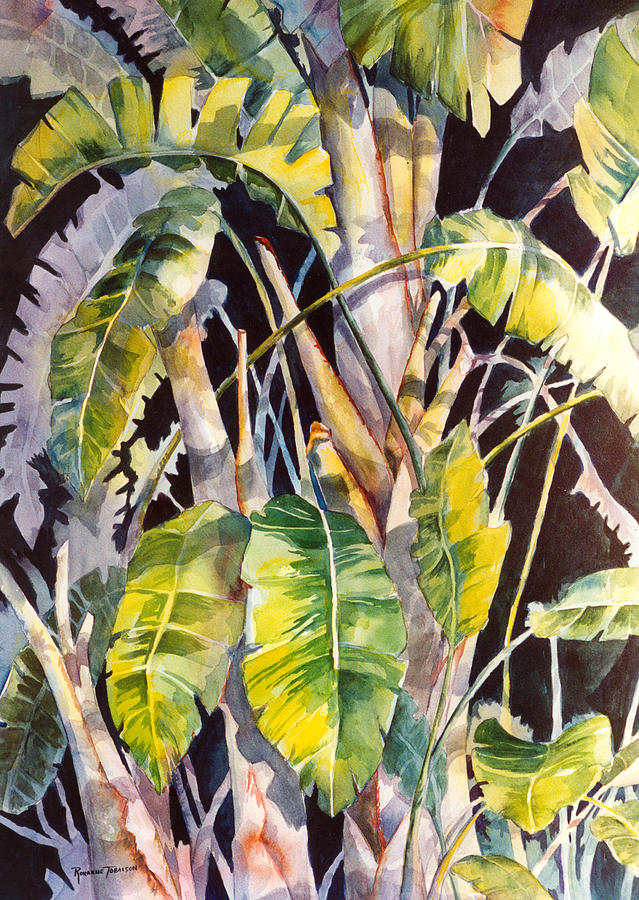 Dramatic Tropics Painting by Roxanne Tobaison