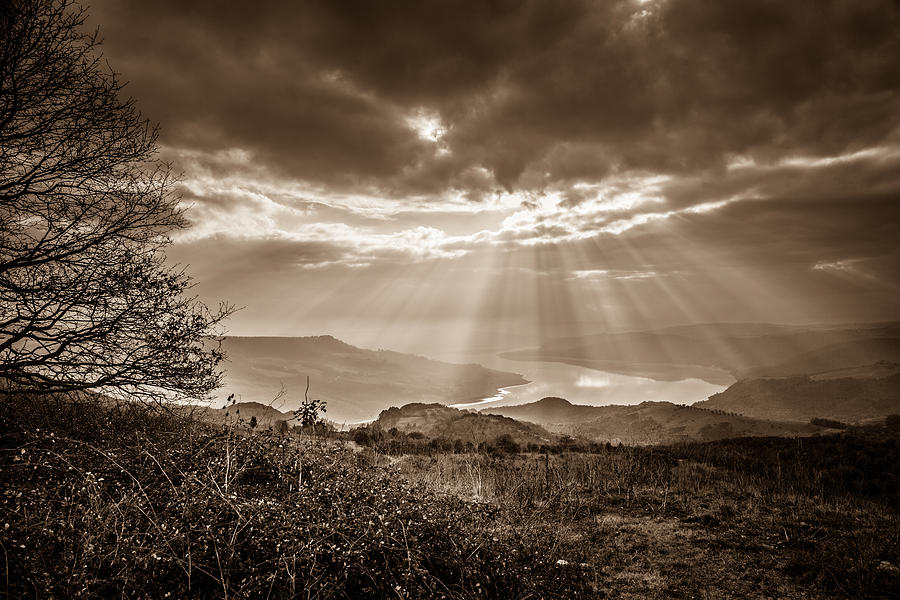 Dramatic Umbrian Sky Photograph by W Chris Fooshee