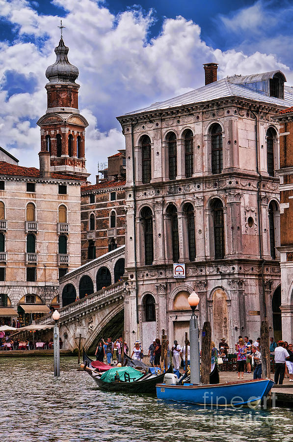 Dramatic Venice Photograph by Brenda Kean Dramatic Venice Photograph by Brenda Kean
