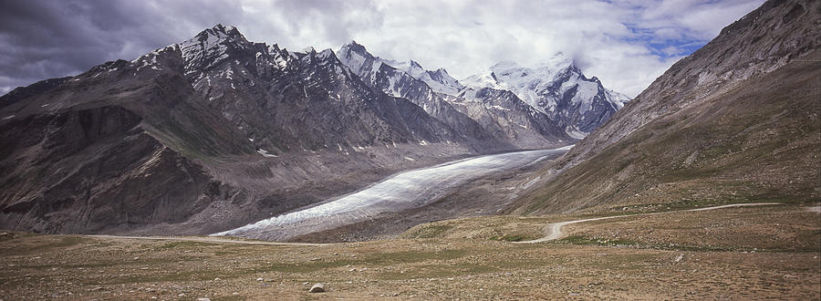 Mountain Photograph - Drang Drung Glacier by Eoghan Moriarty