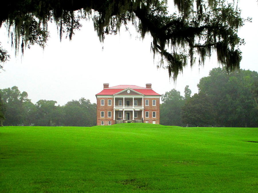 Drayton Hall Approach Photograph by Randall Weidner