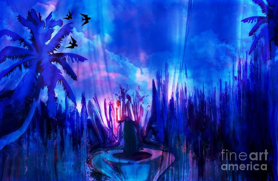 Dream Painting - Dream A Little Dream Of Me by Sherris - Of Palm Springs Dream Painting - Dream A Little Dream Of Me by Sherris - Of Palm Springs