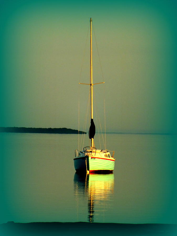 Boat Photograph - Dream Bay by Karen Wiles