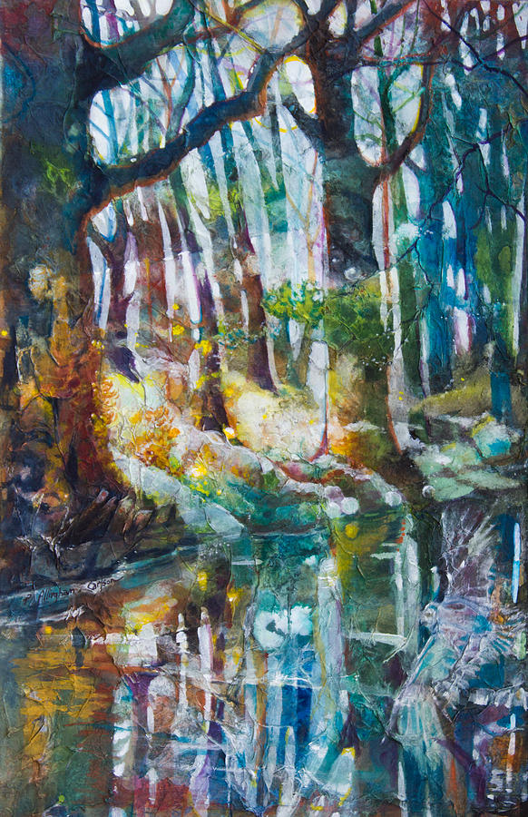 Dream by the Stream Painting by Patricia Allingham Carlson