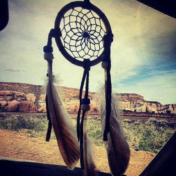 Dream Catcher In The Car Photograph by Richard Reens