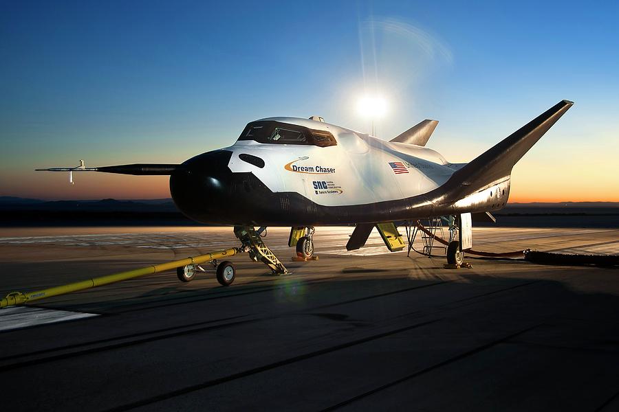 Dream Chaser Spaceplane Testing Photograph by Nasa