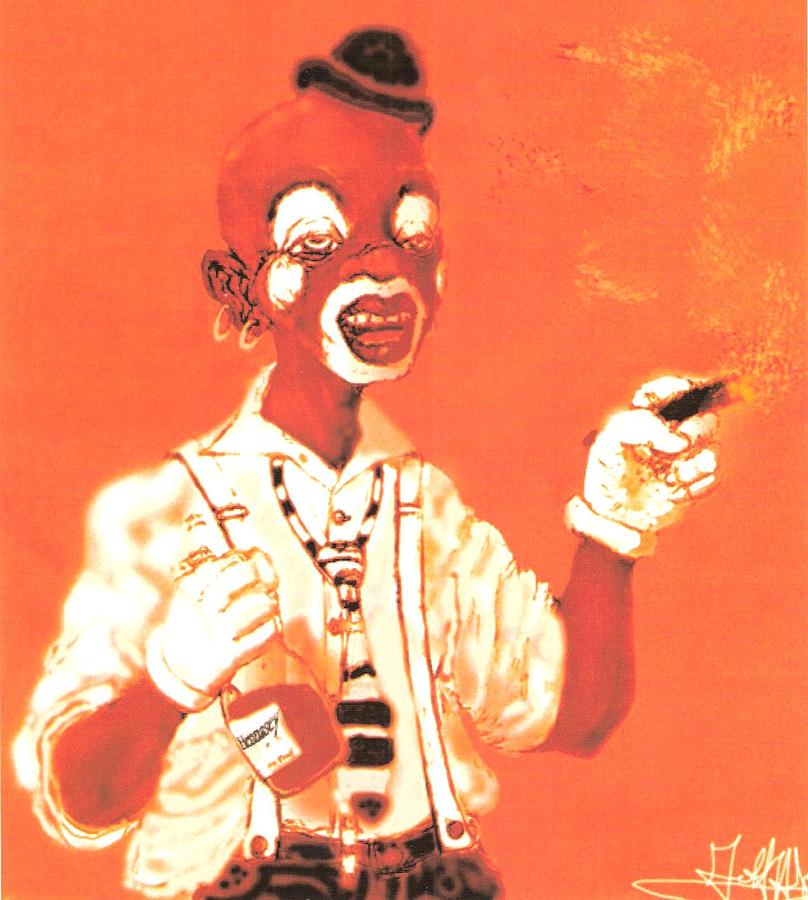 Clown Portrait Digital Art - Dream Face by George Harrison