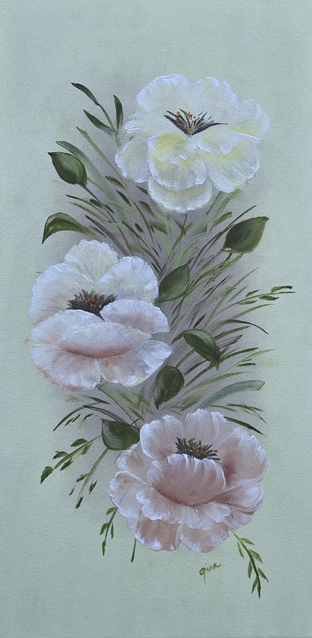 Dream Flowers Painting by Gina Cordova