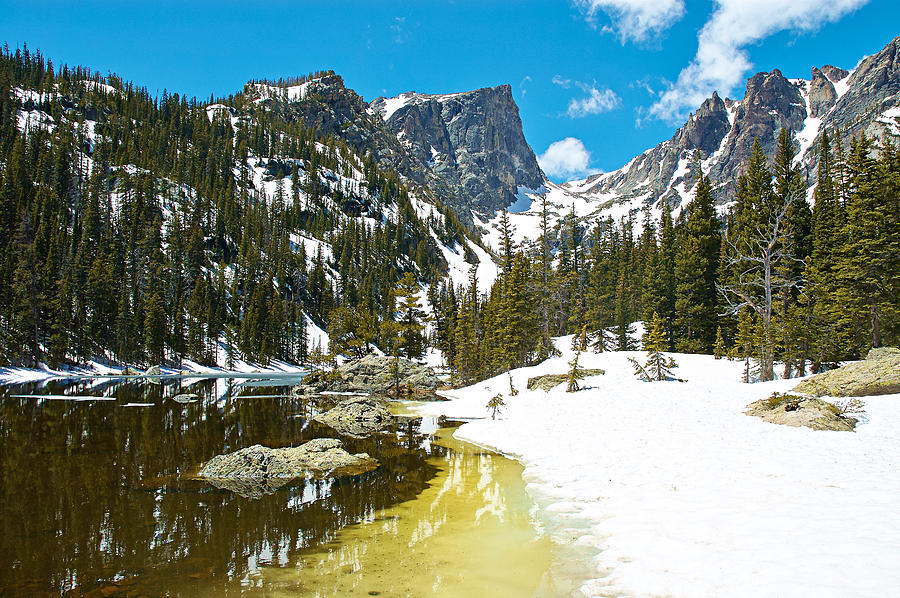 Dream Lake Photograph by Liz Grandstaff