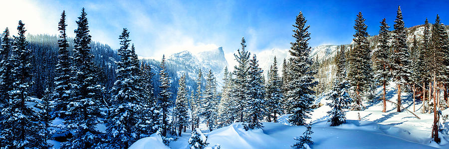 Winter Wonderland At Dream Lake Photograph
