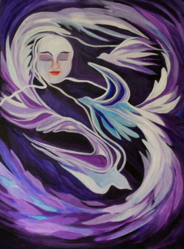 Dreams Painting - Dream On Little Soul by Carolyn LeGrand Dreams Painting - Dream On Little Soul by Carolyn LeGrand