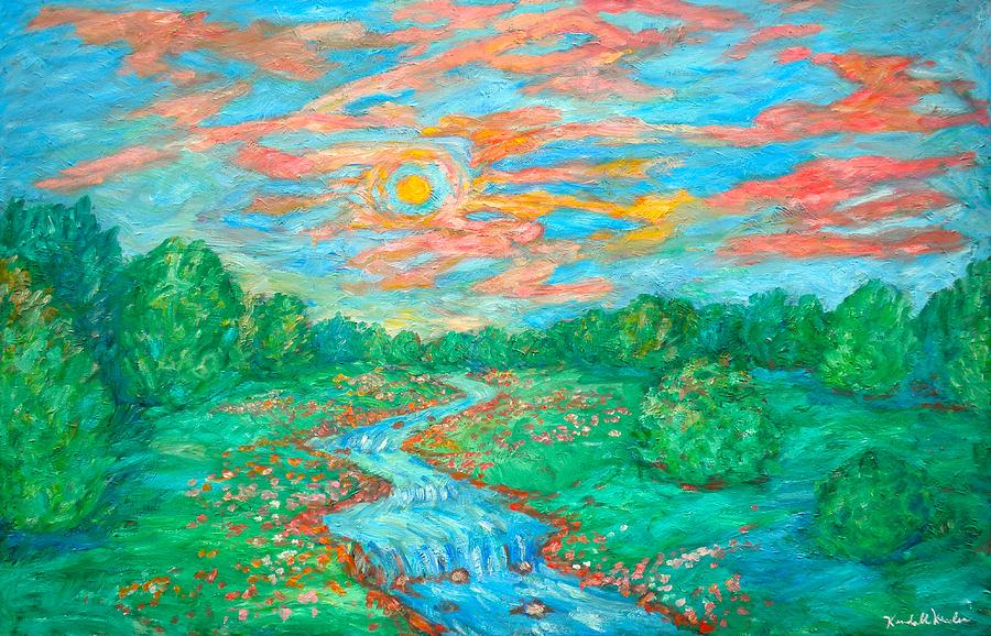 Dream River Painting by Kendall Kessler