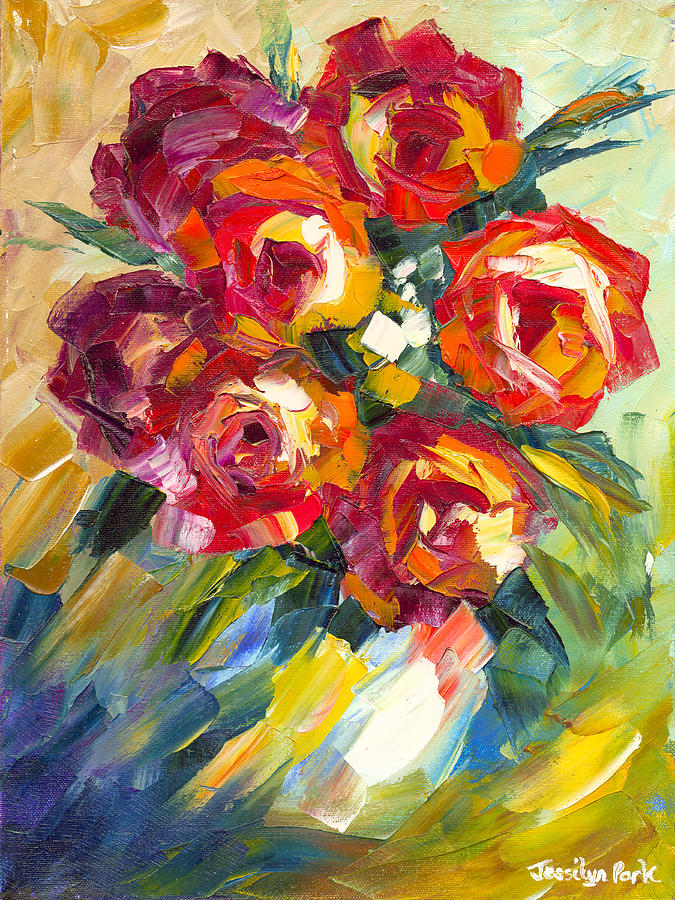 Dream Roses Painting by Jessilyn Park | Fine Art America