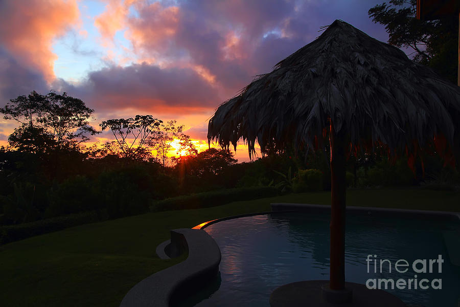 Dream Sunset In Costa Rica Photograph by Teresa Zieba