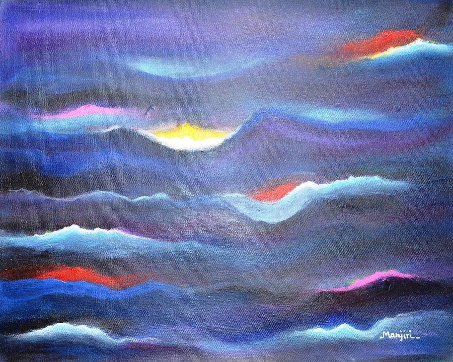 Dream Waves-abstract Painting