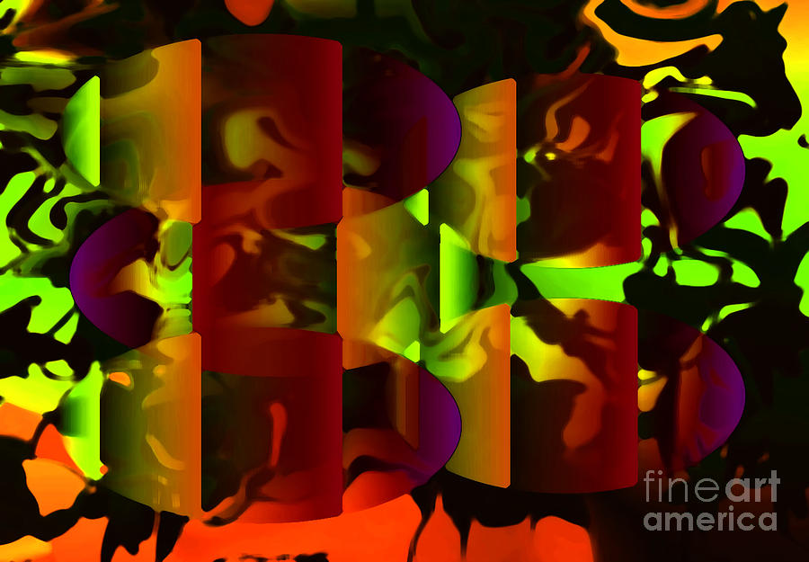 Dreaming Abstract Digital Art by Gayle Price Thomas