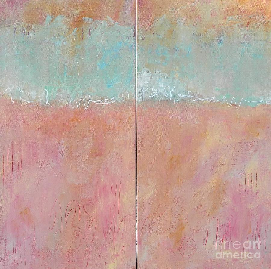 Abstract Painting - Dreaming by Kate Marion Lapierre