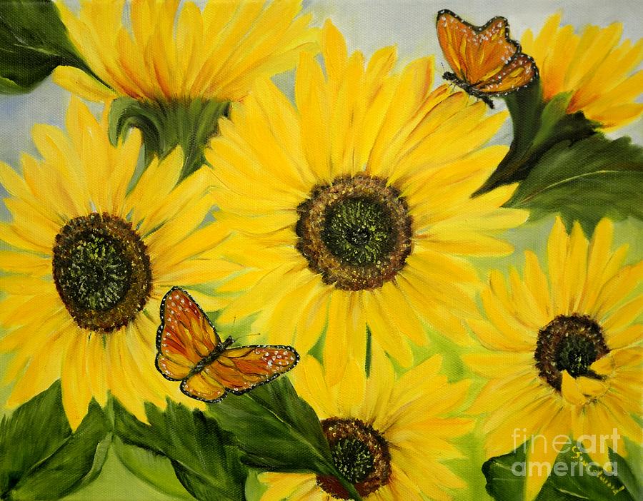 Dreaming of Summer Painting by Carol Sweetwood