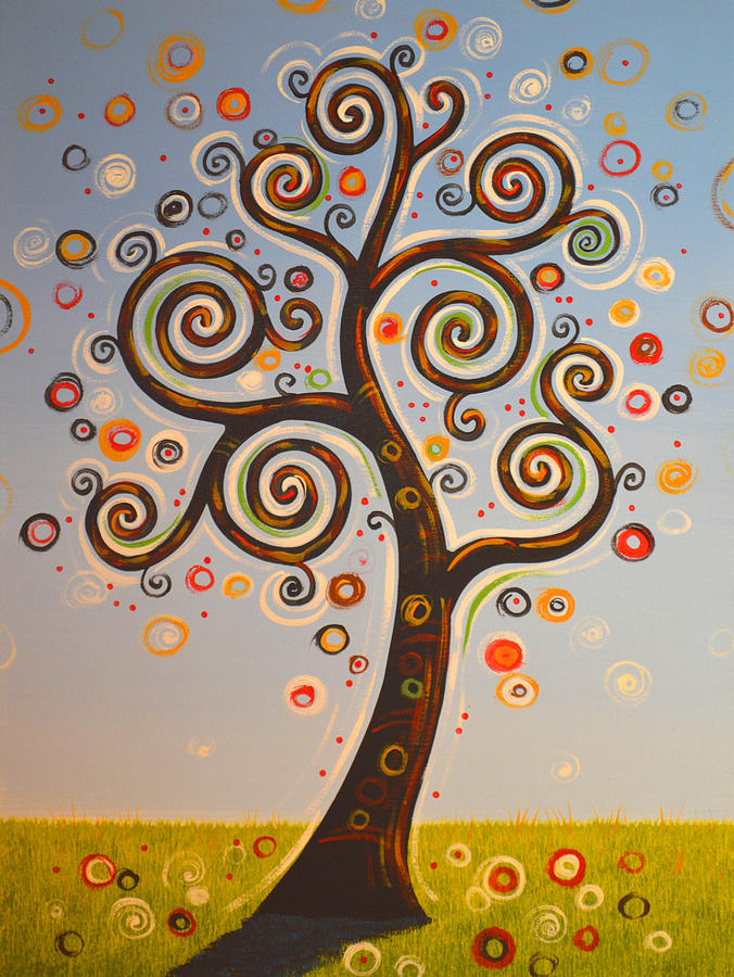 Dreaming Tree 2 Painting by Amy Giacomelli